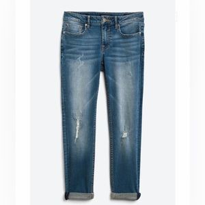 Vigoss Thompson Tomboy Destructed Jean in indigo